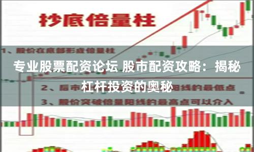 专业股票配资论坛 股市配资攻略：揭秘杠杆投资的奥秘