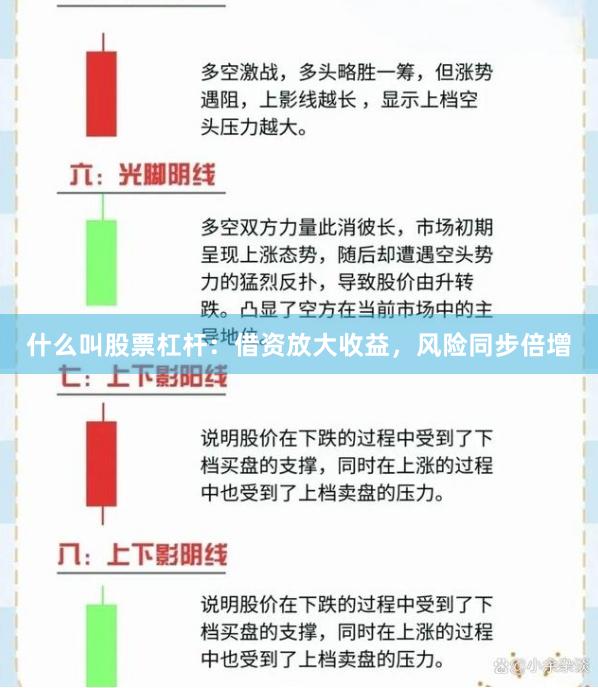 什么叫股票杠杆：借资放大收益，风险同步倍增